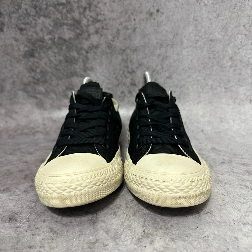 Converse Chuck Taylor All Star Ox Women 7.5 Black Cordura Camo Sneaker 161434F
